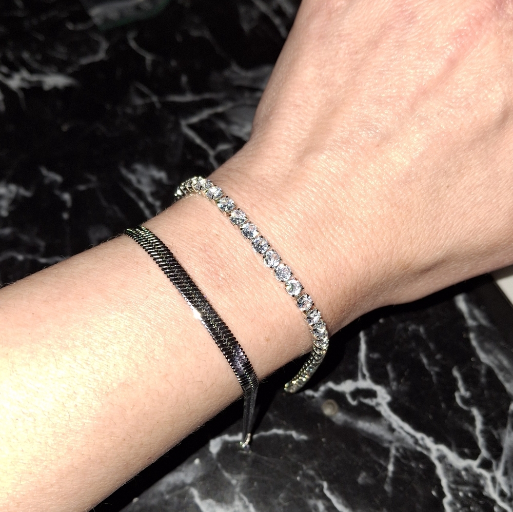 Bracelet Set Silver